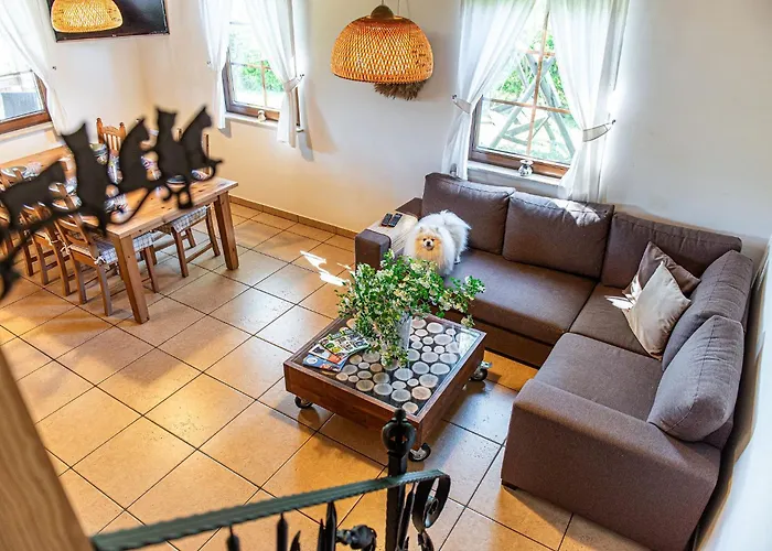 Rajski Nad Jeziorem Radacz Casa de Férias *